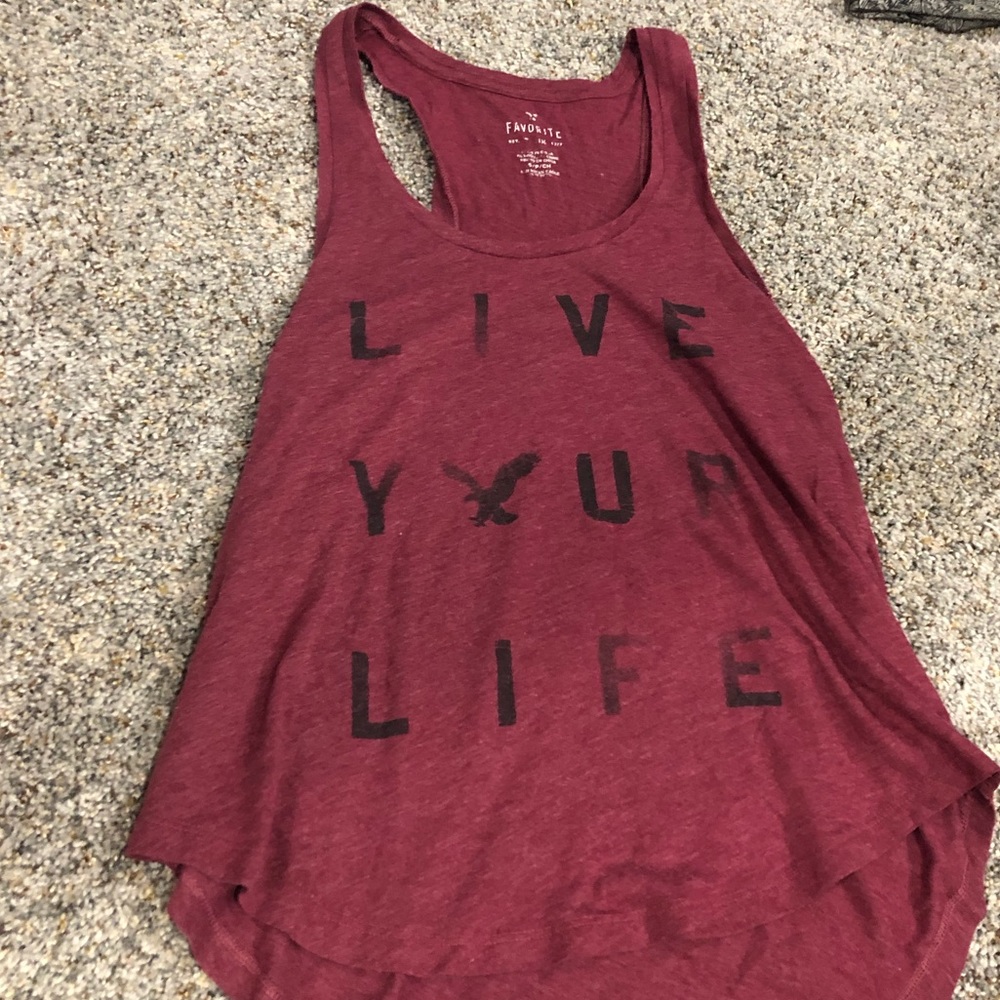 American eagle size small tank!